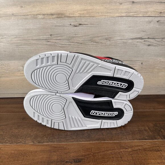 Nike Air Jordan Spiz'ike Low Toro Mens Size 11 Gym Red Black Gray FQ1759 600 - Picture 8 of 9